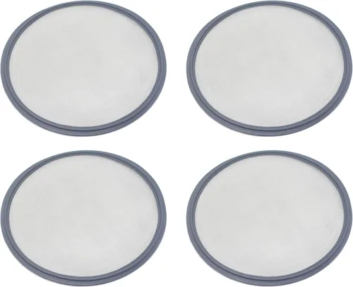 Vista 5 de HFS (R) 1,5 "Tri Clamp Screen Junta FKM w/Stainless Screen 10 Mesh (2000 μm)