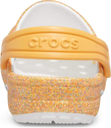 Vista 2 de Crocs Unisex-Child Classic Glitter Clogs Sparkly Shoes for Kids