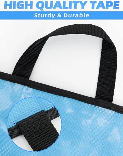 Vista 4 de BLUEWING Bolsa de barra esparcidora de pesca prémium de 18 pulgadas, adecuada para agua salada y agua dulce, tamaño 20 x 12 pulgadas