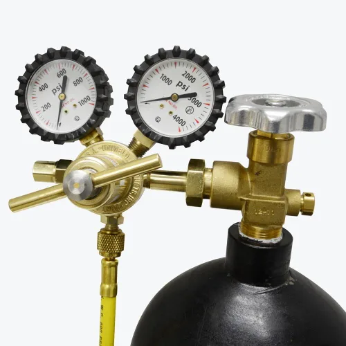 Vista 3 de Uniweld Regulador de nitrógeno RHP800 con presión de entrega de 0-800 psi, 2