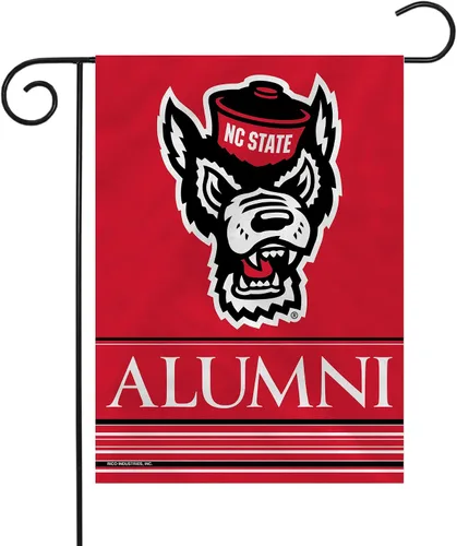 Vista 22 de Rico Industries NCAA Alumni - Bandera de jardín de doble cara de 13 x 18 pulgadas