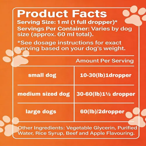 Vista 9 de Suplemento de longevidad para perros con NMN, NAD+, CoQ10 y resveratrol - Apoya la salud de las articulaciones, la vitalidad y el envejecimiento