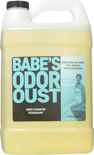 Vista 2 de Babe's Odor Oust - Spray eliminador de olores marinos para barcos, alfombras y tapicería, neutraliza olores, repele la suciedad y deja aroma fresco