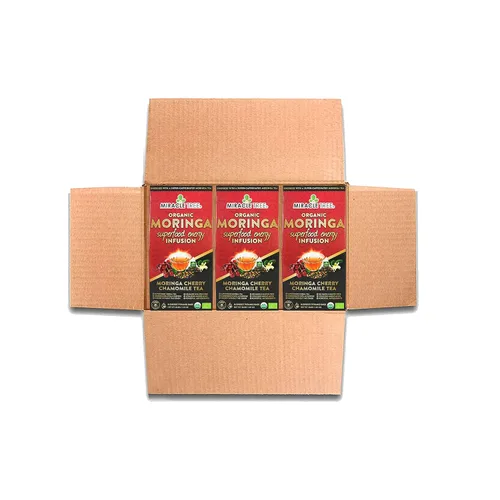 Vista 8 de Miracle Tree 's Energizing Moringa Infusion - Chai Mezcla súper cafeína Alternativa de café saludable, perfecta para concentrarse Certificado