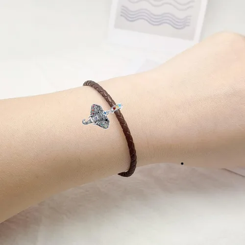 Vista 3 de Lindo gato elefante mariposa pata pata mamá oso encanto animal mascota grano para pulseras europeas