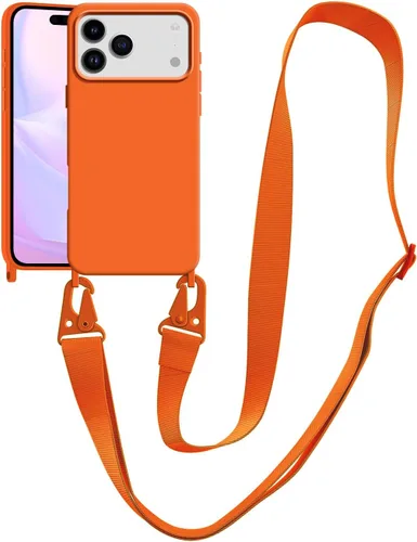 Vista 159 de Funda compatible con iPhone 8 Plus, iPhone 7 Plus/6 Plus/6S Plus con cordón, funda cruzada para iPhone con correa ajustable de silicona para iPhone