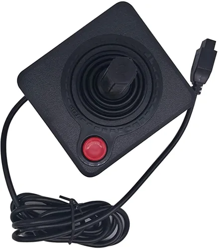 Vista 4 de CHILDMORY Controller 2pcs Black Retro Classic Gamepad Joysticks for Atari 2600 System Console