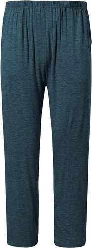 Vista 2 de MoFiz Pijama de punto modal para hombre, pantalones de pijamaropa de dormir