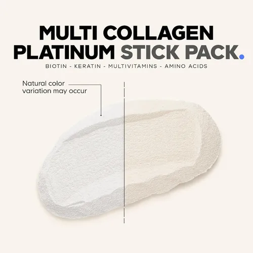 Vista 8 de Codeage Multi colágeno y biotina 10,000 mcg + vitamina C, B6 y D3, queratina, ácido hialurónico, niacina, 18 aminoácidos - Suplemento de paquetes