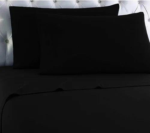 Vista 6 de Empire Home Juego de sábanas de franela - 100% algodón - Ajustadas + planas + fundas de almohada con bolsillo profundo (individual, gris)