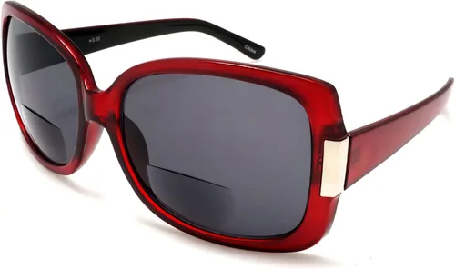 Vista 4 de SAMBA SHADES Lentes de sol bifocales integrados para lectura Jackie O Fashion Reader