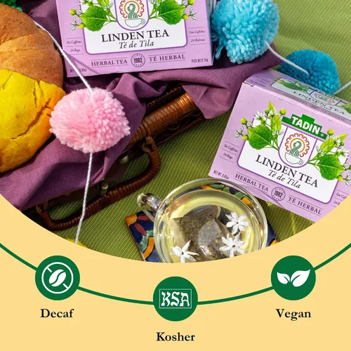 Vista 4 de Tadin Herb & Tea Co. Mezcla Détox de Diente de León, 24 bolsitas de té, paquete de 6