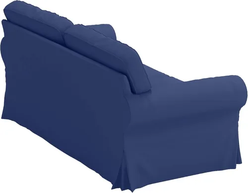 Vista 5 de Ektorp - Funda de sofá biplaza de algodón compatible con IKEA de 2 asientos Reemplazo resistente de la cubierta de dos asientos de algodón Ektorp