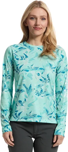 Vista 13 de Columbia womens Super Tidal Tee Long Sleeve Cypress Seamoss