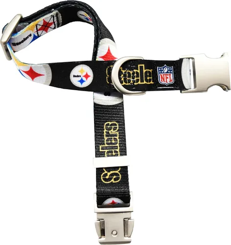 Vista 27 de Littlearth NFL Detroit Lions Pet Premium Collar, Team Color, Small 14-Color del