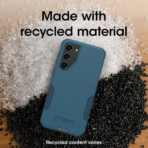 Vista 6 de OtterBox Funda para Galaxy S23+ (solamente) - Serie Commuter - Don't Be Blue, delgada y resistente, apta para bolsillo, con protección de puerto