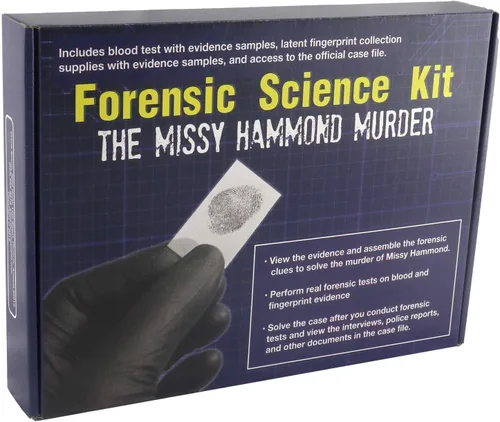 Vista 2 de Crime Scene Kit de ciencia forense: Resuelve el asesinato de Missy Hammond