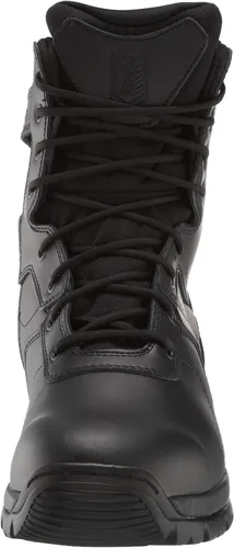 Vista 2 de Bdpe - Botas tácticas impermeables con cremallera lateral para hombre, 8 pulgadas, puntera suave, Bops8001 Militar
