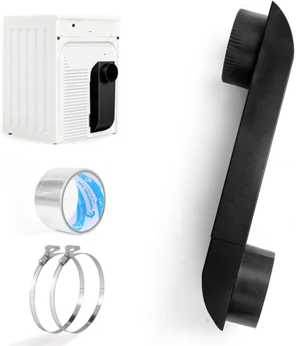 Vista 9 de Periscopio de ventilación ajustable para secadora de 12 a 19 pulgadas, conducto de ventilación telescópico para espacios reducidos, adaptador
