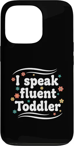 Vista 10 de Parent I Speak Fluent Toddler Funny Parent Saying Case for iPhone 16