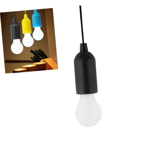 Vista 4 de VANZACK 4 unids bombillas LED tira cable luz LED tira de luz colgante bombilla LED tira de alambre cordón bombilla negro LED colgante luces