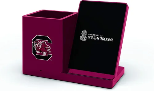 Vista 26 de SOAR NCAA - Soporte de carga inalámbrico unisex para teléfono celular y organizador de escritorio