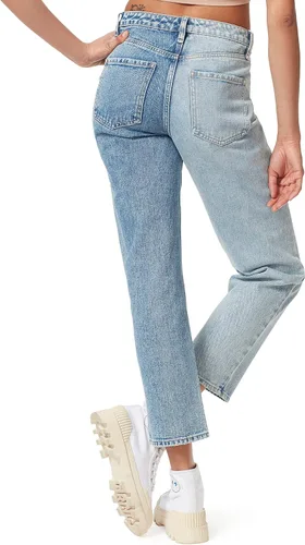 Vista 3 de Circus NY Jeans rectos relajados de tiro alto para mujer