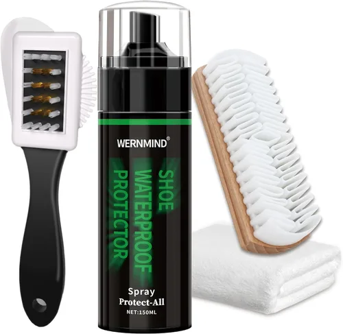 Vista 8 de Suede Nubuck Boots Shoe Cleaner Kit Waterproof protecter Spray Shoe Cleaning Kit
