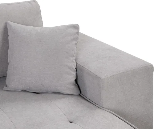 Vista 9 de Merax Sofá cama en forma de L de 104.5 pulgadas, sofá cama modular reversible de 3 plazas con cama extraíble, sofá cama de almacenamiento y 2 Gris