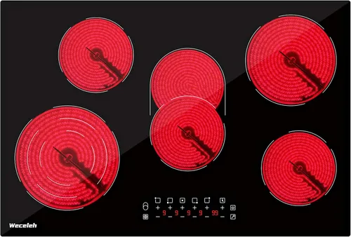 Vista 10 de Estufa eléctrica de 30 pulgadas, 4 quemadores con estufa