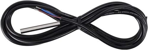 Vista 5 de Renogy Paquete de controlador de carga solar Voyager 20A 12V/24V con sensor de temperatura de batería