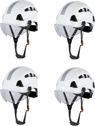 Vista 22 de Casco Protector Defender Safety H1 con Visera ANSI Z89.1