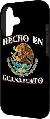 Vista 2 de Funda con emblema de la bandera de México hecha en Guanajuato para iPhone 17