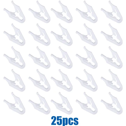 Vista 5 de 25 piezas de bisel central del panel de instrumentos pequeño clip 6510407AB para Jeep Grand Cherokee Renegade Wrangler, Chrysler 200 Pacifica