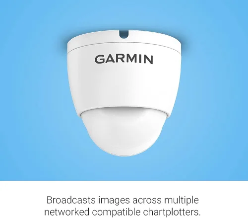 Vista 5 de Garmin Cámara marina GC 14, monitor por encima o por debajo de las cubiertas, visibilidad con poca luz hasta 49.2 ft