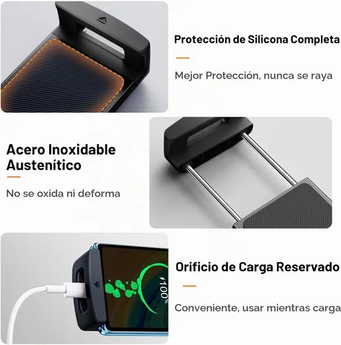 Vista 8 de OATSBASF Soporte de teléfono para coche con clip de ventilación para Z Fold
