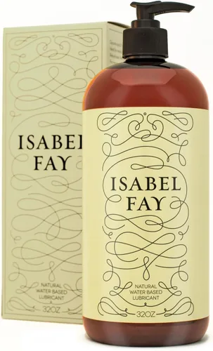 Vista 2 de Lubricante íntimo, personal y natural para piel sensible Isabel Fay, base acuosa, etiqueta discreta, el mejor lubricante personal para mujeres