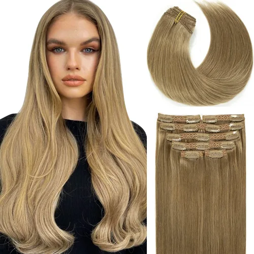 Vista 51 de Lacer Extensiones de cabello humano Remy sin costuras, color negro #1, ultra fino, doble trama de poliuretano, invisible, 7 unidades, 4.33 oz