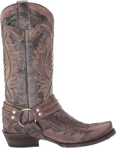 Vista 6 de Stetson Botas de equitación con arnés desgastado Outlaw para hombre