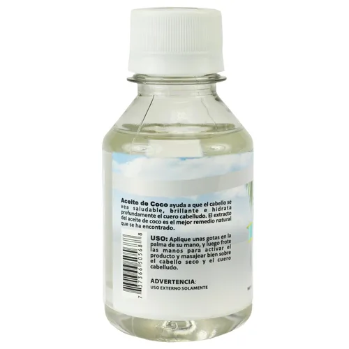 Vista 3 de Madre Tierra Aceite de Coco/Aceite de Coco 2 Oz