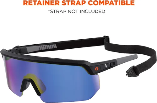 Vista 7 de Skullerz AEGIR Gafas de Seguridad, Gafas de Sol - Lentes Espejados