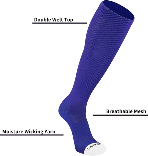 Vista 2 de Combo de calcetines y cinturón Elite de béisbolsóftbol (2 pares de calcetines con 1 cinturón)
