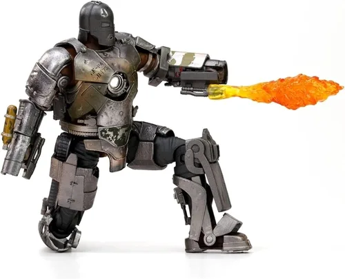 Vista 2 de LonullyMege MK1Ironman Figura de Acción - 7 Pulgadas Deluxe Painting Colección Exquisita Modelo Mark