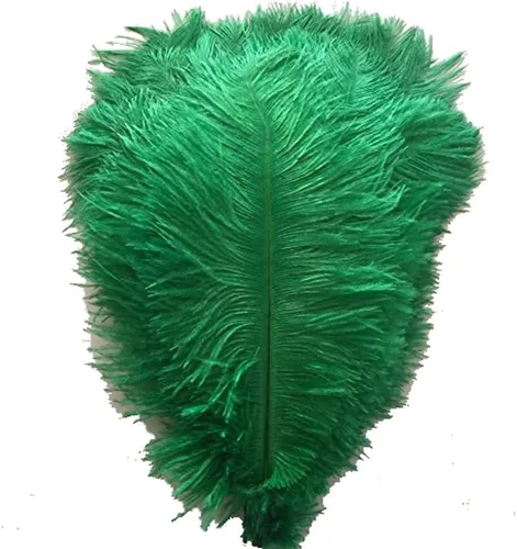 Vista 9 de MELADY® Paquete de 50 plumas de avestruz naturales de 12-14 pulgadas (11.8-13.8 in) para decoración del hogar, boda, fiesta (negro)