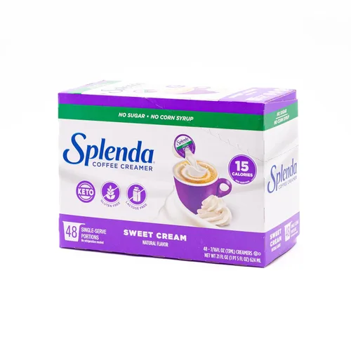 Vista 8 de SPLENDA Tazas de crema de café bajas en calorías sin azúcar, vainilla francesa, 48