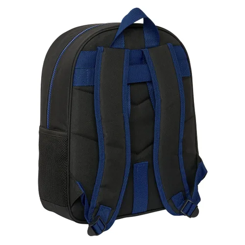 Vista 3 de Mochila Escolar Naruto Ninja Azul Negro 32 x 38 x 12 cm