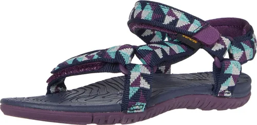 Vista 5 de Teva Sandalia unisex T Hurricane 3 para niños Balboa Fucshia Rojo