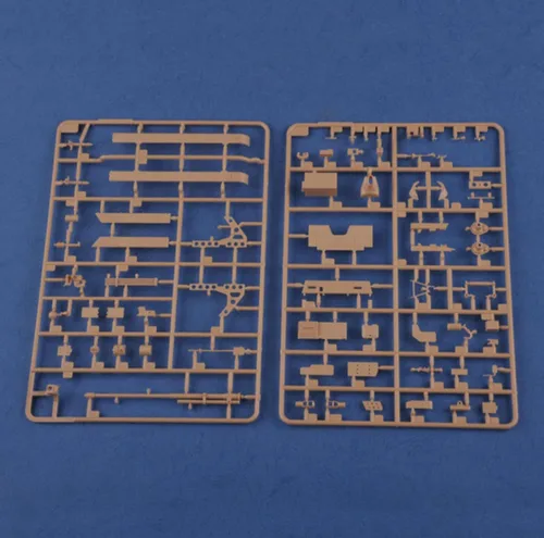 Vista 6 de Tank 3D Puzzles Kits de modelos de plástico, escala 1/35 ruso ASU-57 modelo de destructor de tanques aerotransportado, juguetes para adultos