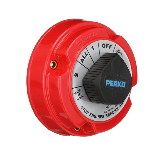 Vista 2 de Seachoice Interruptor de selección de batería, desconectar el aislador de corte, doble, 12 -50V