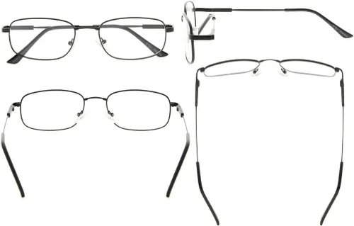 Vista 2 de Eyekepper Gafas de lectura para hombre y mujer con memoria de titanio flexible